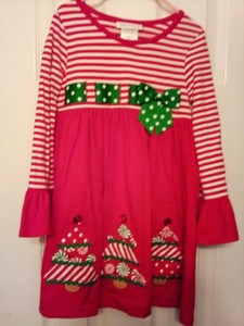 bonnie jean christmas dress