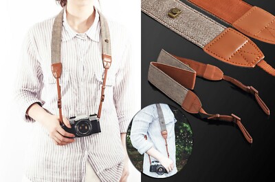 Digital Hd DOPPIA CINGHIA TRACOLLA COMPATIBILE CON Nikon D7100 D7000 D5100 D5200 D3200 D3100 D800 D600 D610, COMPATIBILE CON Canon 5d Mark III II 6D 7D 60D A 700D 650D 600D - Foto 7