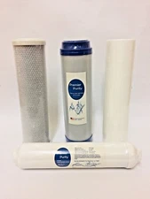 Replacement Filters for 5 Stage Reverse Osmosis Water Filtration Systems- 4 pack
