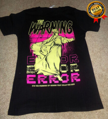 THE WARNING BAND ERROR LP BLACK Black All Size Shirt AT1293