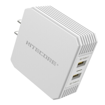 NITECORE UA42Q 2-Port Quick Charge USB 2.0 & 3.0 Adapter