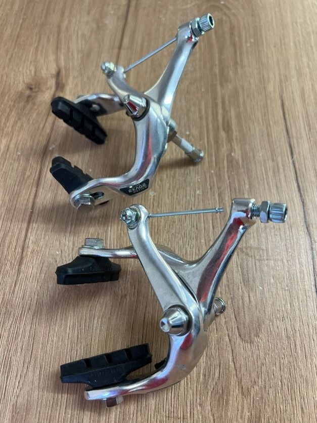 Paire d'étriers de freins Shimano Exage BR-A250 et BR-3300 Sans patins 39/49 mm - Équipements vélos