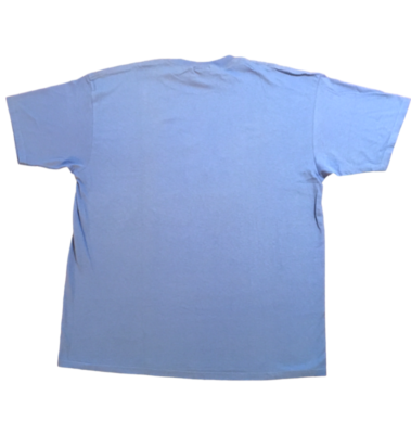 Vtg Disney Winnie the Pooh Mens Blue T-Shirt Find a Little
