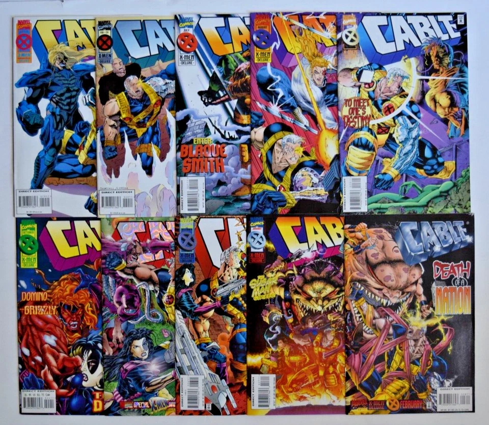 CABLE (1993) 112 ISSUE COMPLETE SET #-1-107, 89 & 99 ANNUALS, BLOOD & METAL 1 &2 - Image 3 of 4