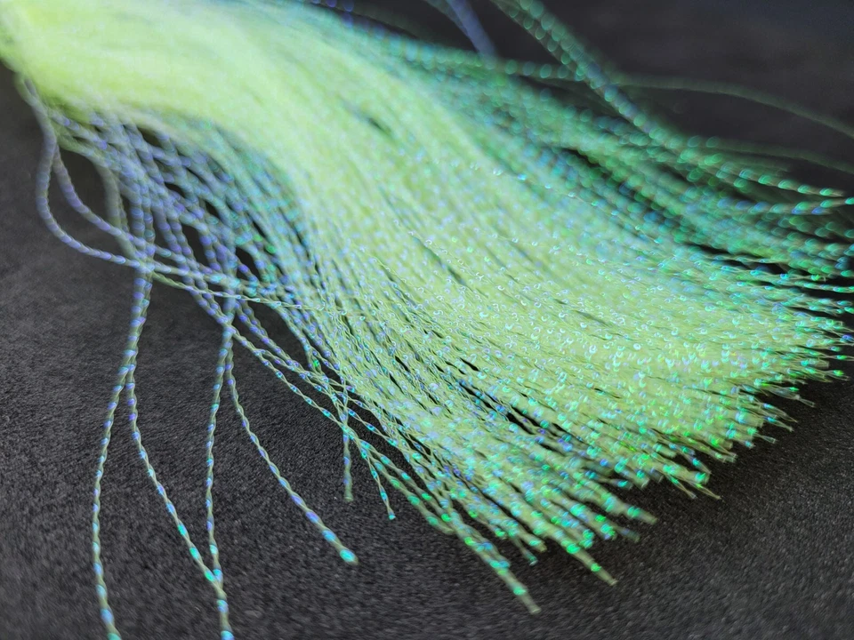 TWISTED CRYSTAL FLASH - Fly Tying Material - 38 COLORS - FLASHABOU - 12 inch NEW - Image 3 of 4