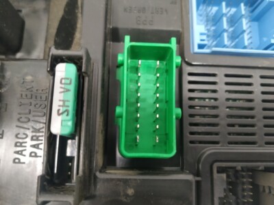 9819849680 447583 fuse box for CITROEN C-ELYSEE FEEL 2014