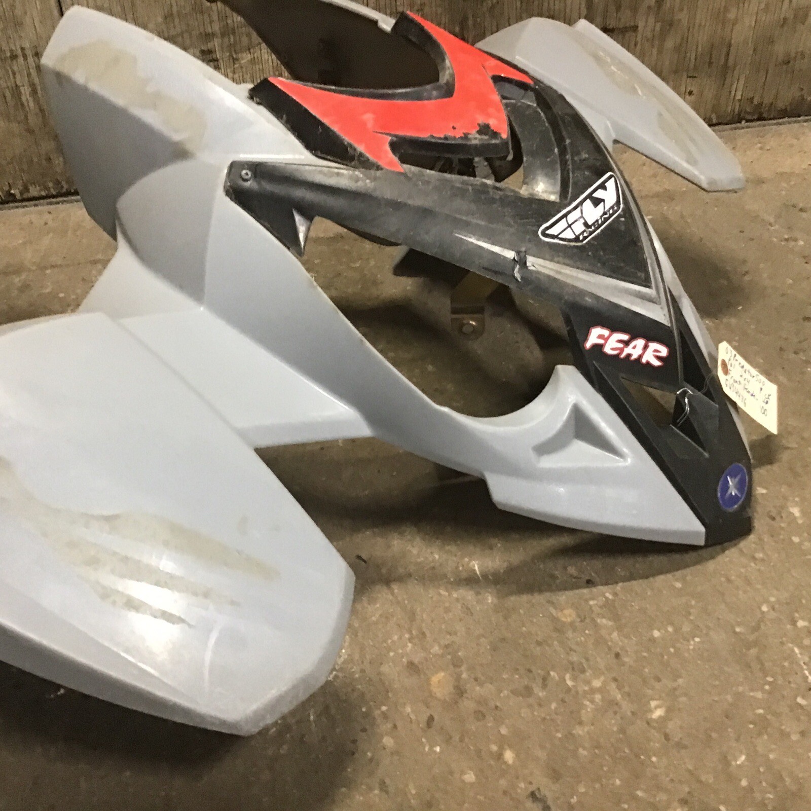 Fender Front Gray # 5434436 Polaris 2003 Predator 500 ATV (Pick Up 