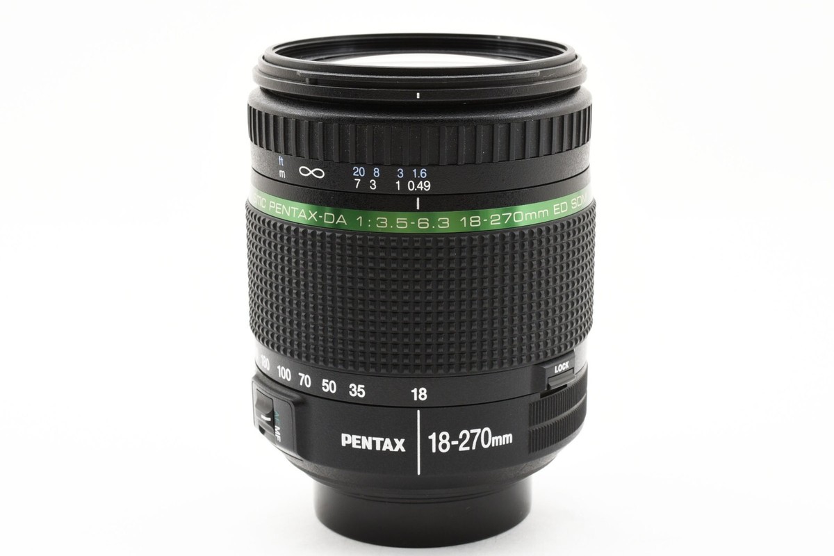 【美品】PENTAX smc DA 3.5-6.3 18-270mm PENTAX smc PENTAX-DA 18-270mm F3.5-6.3ED SDM 21497