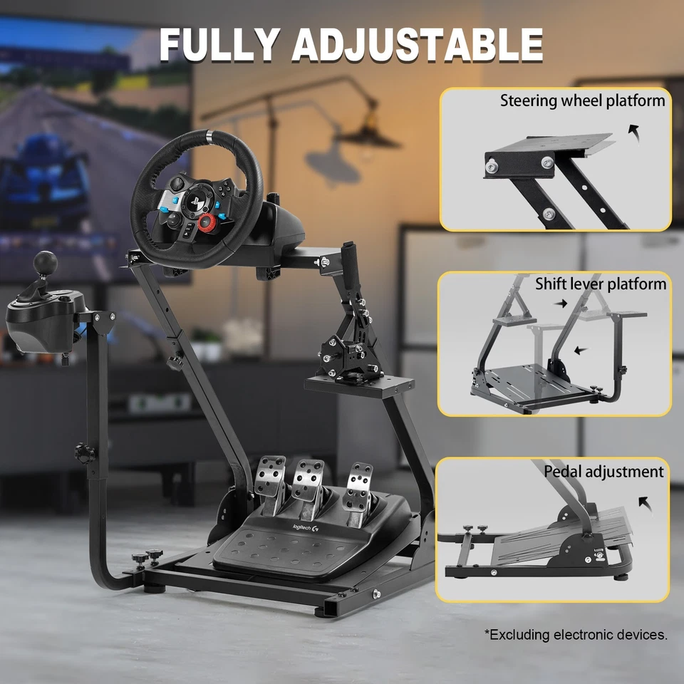 Marada G920 Racing Steering Wheel Stand for Logitech G29 G923 T300 T150 T248PS - Image 4 of 4