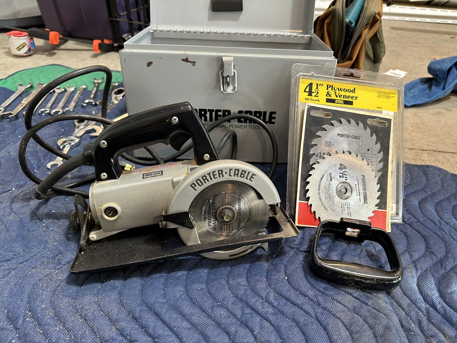 Porter Cable Model 314 Type 5 HD 4 1 2 Trim Saw Made In USA Great porter-cable-model-314-type-5-hd-4-1-2-trim-saw-made-in-usa-great