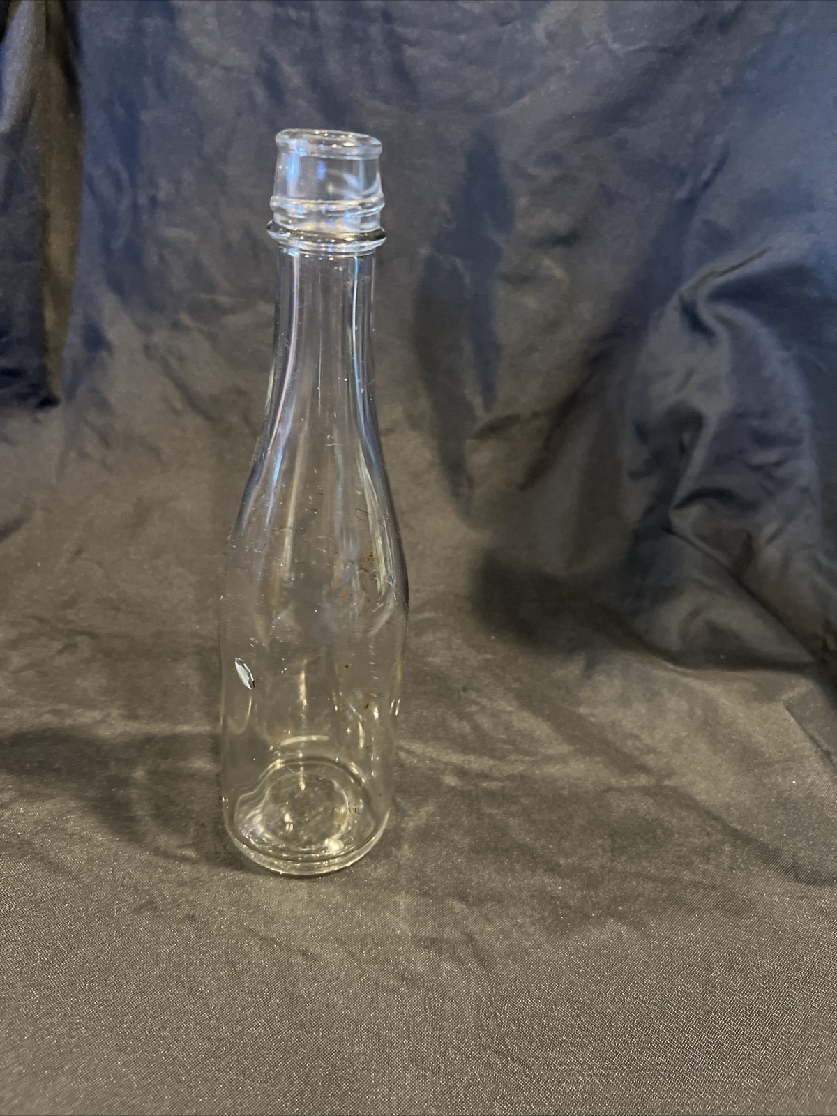 Vintage Antique PRIDE OF THE FARM TOMATO CATSUP Embossed Glass Bottle