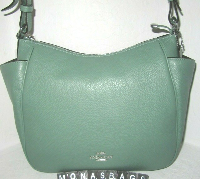 Coach Pebble Leather Rori Shoulder Bag C2853 Washed Green for sale online eBay