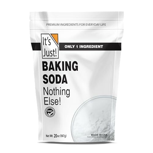 It's Just - Baking Soda, 100% Pure Sodium Bicarbonate, Food Grade, Non-GMO, 