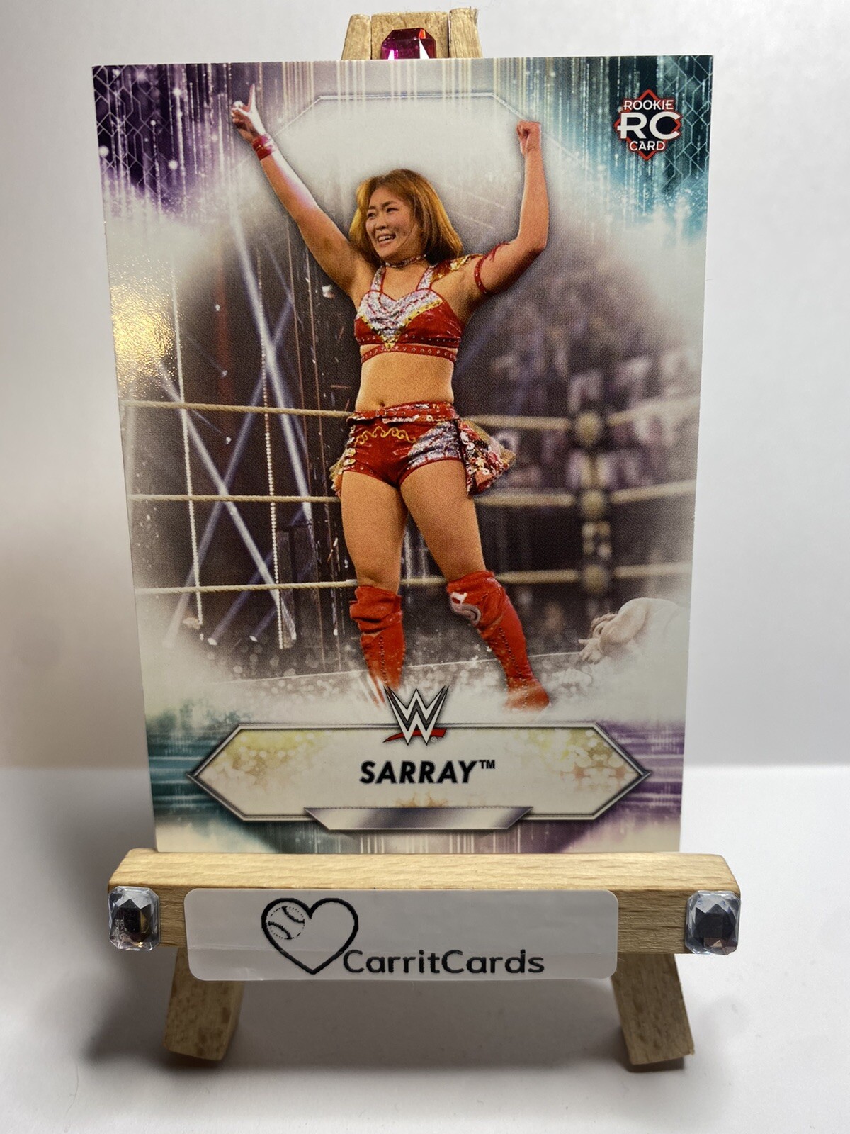 SARRAY 2021 Topps WWE Wrestling Cards #187 Rookie RC NXT