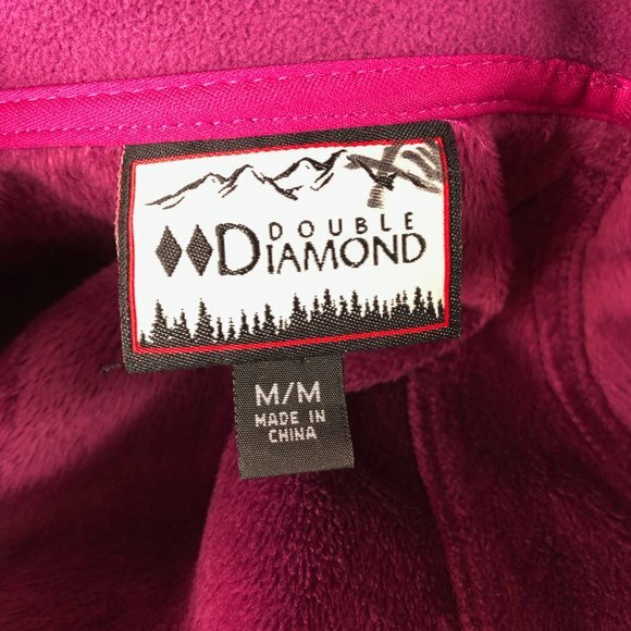 Double Diamond M Medium Softshell Jacket Fleece L… - image 3