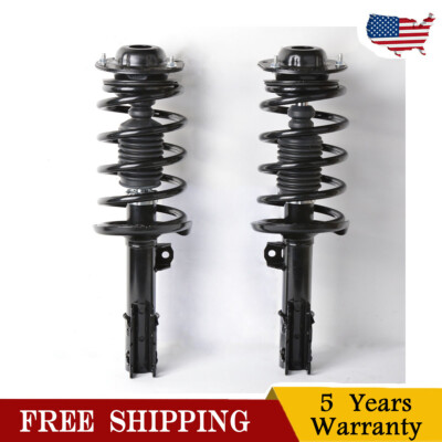 For 2004 - 2012 Chevy Malibu Pontiac G6 Saturn Aura Front Struts w/ Coil Spring