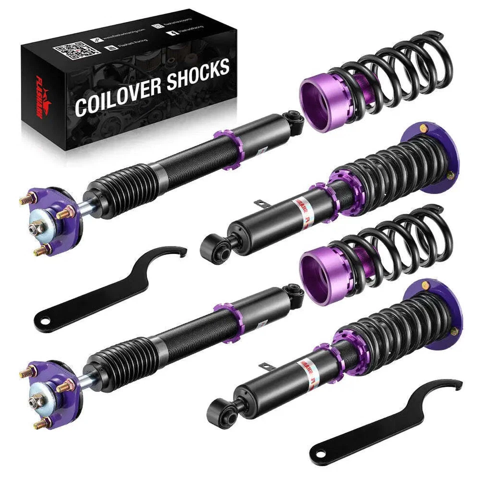 Coilovers Suspension Kit For 2014-2016 Lexus IS200t IS250 IS350 Adj Height Shock - Image 2 of 4
