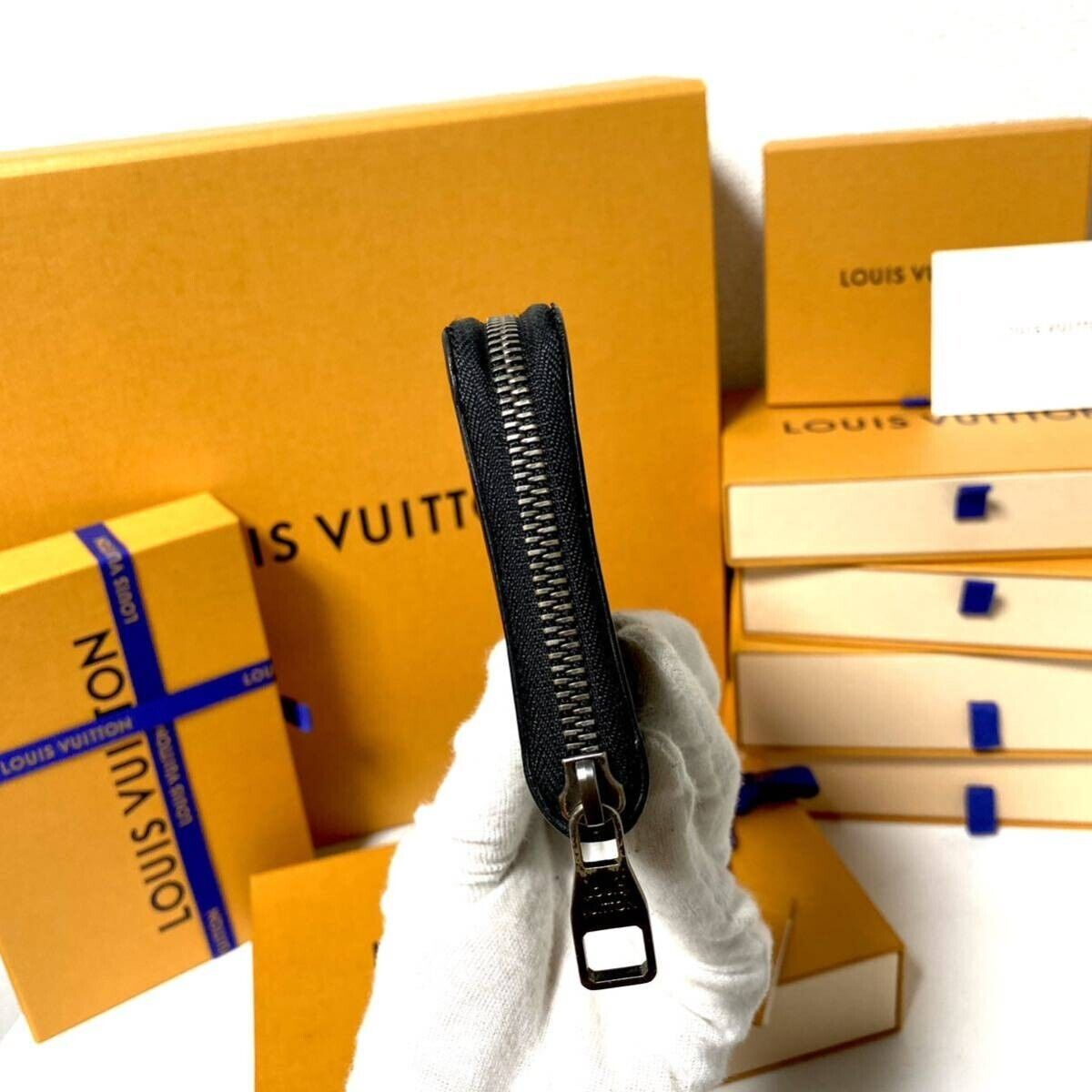 Louis Vuitton Zippy Wallet Vertical Damier Infini N63548 Louis Vuitton Zippy Wallet Vertical Damier Infini N63548