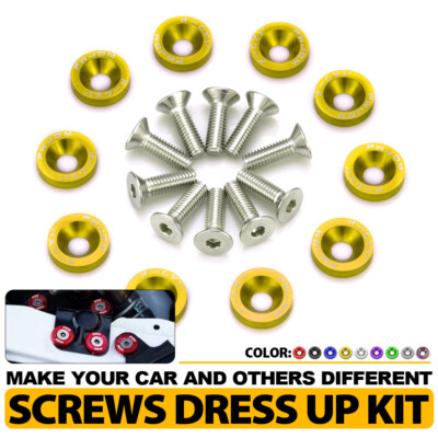 Car Bumper Fasteners Kit, Bumper Washer Aluminium Lithuania - View #8