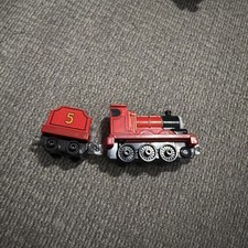 Take ALong Thomas and Friends Train JAMES Die Cast Metal USED