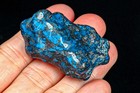 100Ct Smoky Blue Turquoise Associated Mineral Polished Nugget Specimen YPKX397 — photo 3