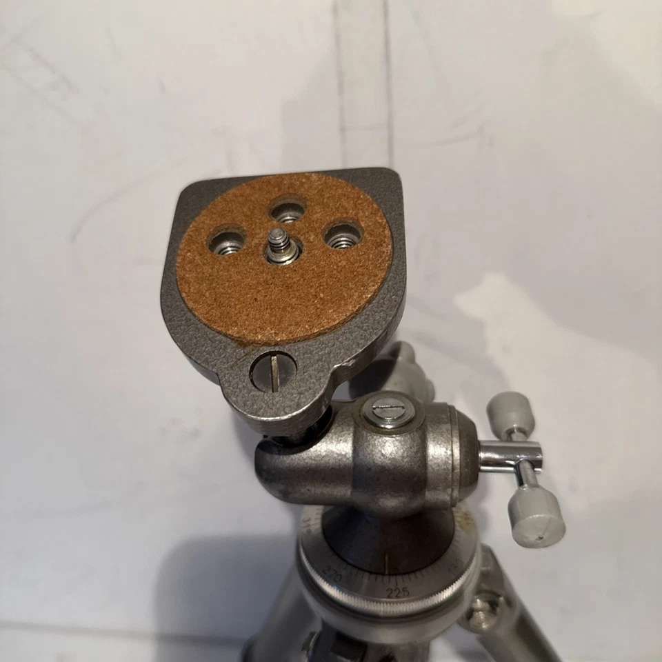 Trípode deportivo vintage Gitzo 117 serie 1 - Gilux Tatalux - muy bueno / justo Foto 2 de 4