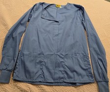 Scrubs Station Scrub Jacket Ciel Blue Medium