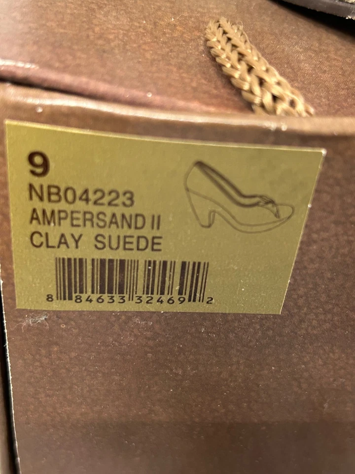 Seychelles Ampersand II Arcilla Gamuza Grueso Bloque Tacón Mujer’s Talla 9 con Caja Foto 2 de 4