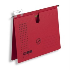 Elba Chic 85802RO Suspension Files A4 RC Cardboard 230 g/m  Pack of 5 Red