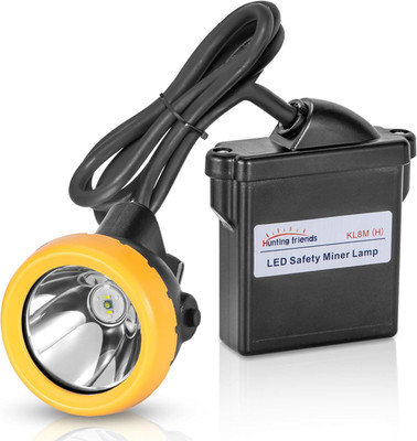 Superbright Rechargeable LED Mining Headlamp, High Lumens Hard Hat Cap Light, Wa