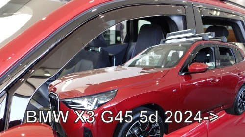 Déflecteurs d'air pour BMW X3 G45 : roulez vitres ouvertes sous la pluie