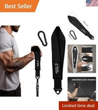 Versatile Arm and Forearm Exerciser with Soft Padding for Comfort and Control