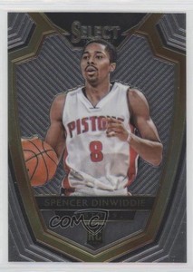 2014-15 Panini Select Premier Level Spencer Dinwiddie #197 Rookie RC