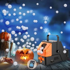 Fog Bubble Machine, WOOYE 3-in-1 Smoke Bubble Machine w/Remote Control