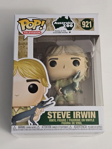 Funko Pop! Steve Irwin Australia Zoo 921 - Édition Chase - Vinyle 9cm - 2020