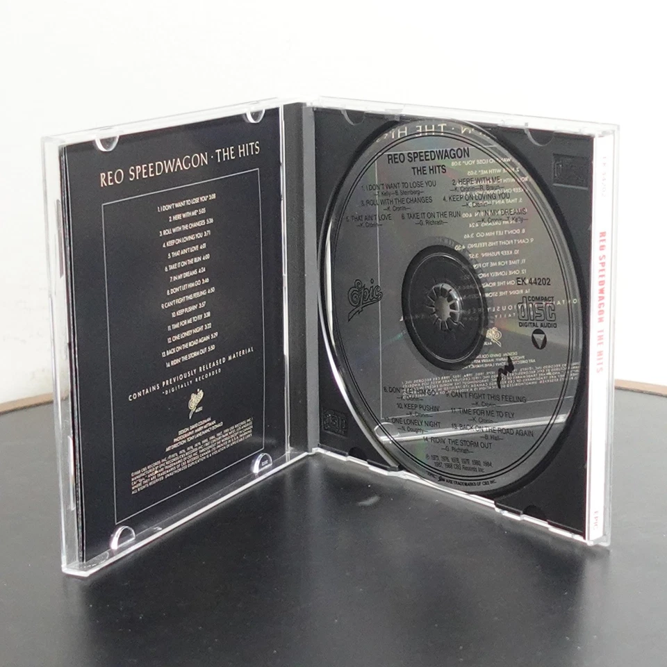 REO Speedwagon The Hits CD Epic Records EK 44202 Digitaly Recorded - Image 2 of 3