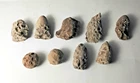 Nine Civil War Relic chewed bullets dug in Petersburg. Buy for $25.00 + $5.00 S.