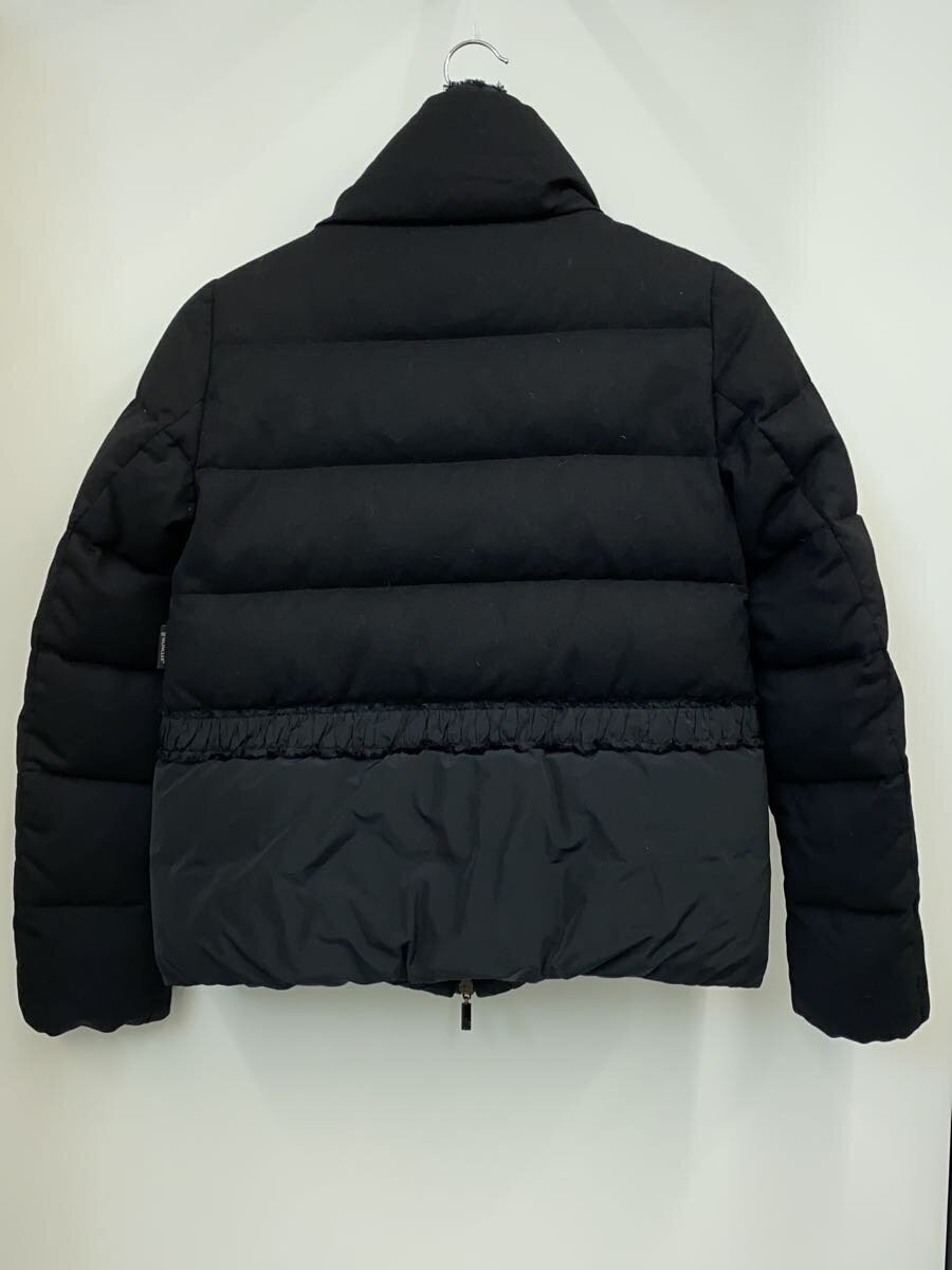 MONCLER Down Jacket Wool BLK Solid EN12934 S Size… - image 2