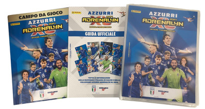Fotoalbum Abzehbilder Blau Adrenalyn Esselunga Komplett + Anbauteile
