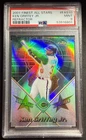 2001 Topps Finest - All-Stars Ken Griffey Jr #FAS10 Refractor PSA 9