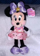 Disney Minnie Mouse Stars MINNIE 10" Plush NWT