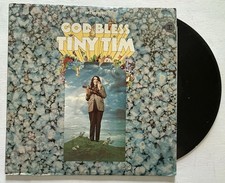 Tiny Tim (d. 1996) Signed Autographed "God Bless Tiny Tim" Vintage Record Album