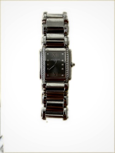 Patek Philippe Twenty~4 Ref 4910/10A Diamond Ladies Watch 25mm...