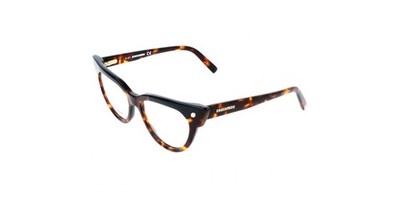 Dsquared2 DQ5235  havana 50/16/140 Damen Brillen