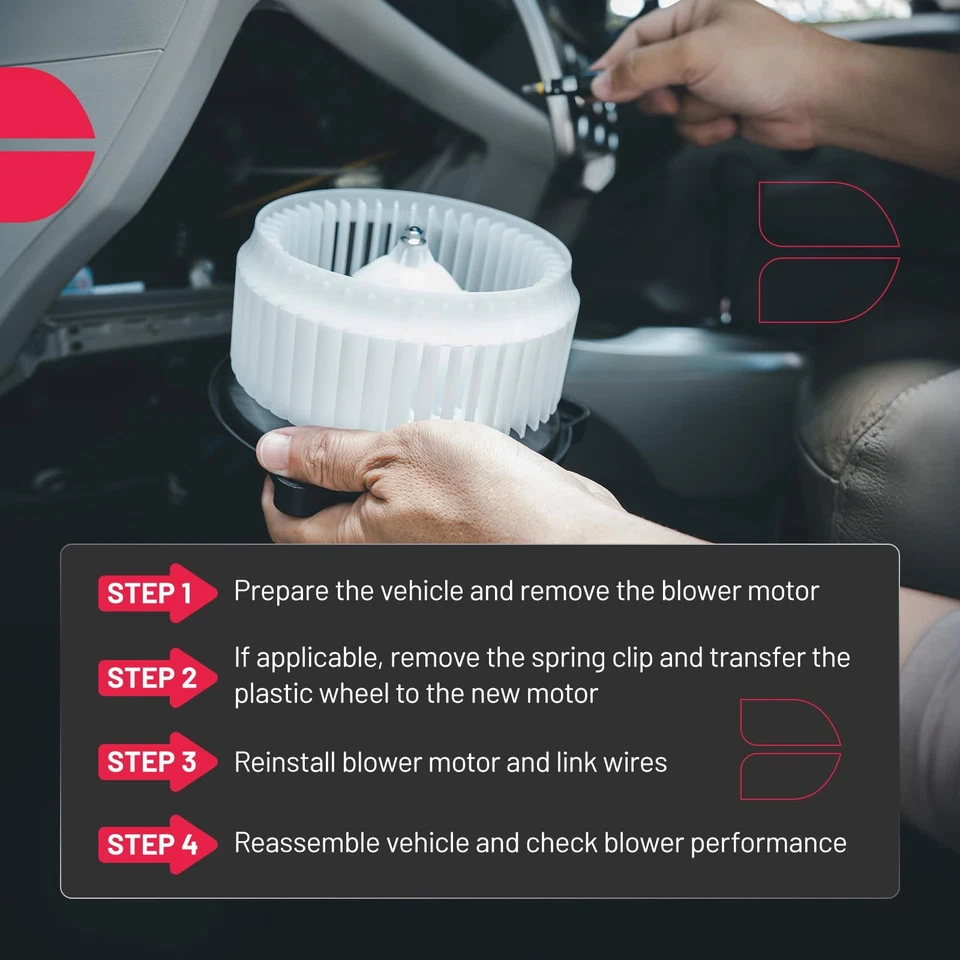 Motor soplador calentador HVAC con ventilador para BMW Alpina B6 Gran Coupé B6 xDrive 2015-2019 Foto 4 de 4