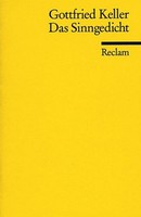 Gottfried Keller / Das Sinngedicht. Novellen / 9783150061930