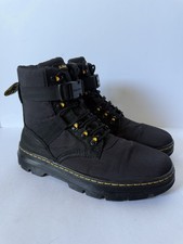 Dr Martens Combs Tech Ii Ripstop Tactical Boots Mens Size 10 Black Doc Canvas Dr Martens Combs Tech Ii Ripstop Tactical Boots Mens Size 10 Black Doc Canvas