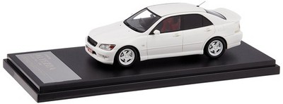 Hi Story 1/43 Toyota Altezza RS200 TRD 1998 Super White II JDM SXE10 HS337WH