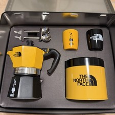The North Face x Bialetti Moka Set Espresso Maker Cups Spoons New