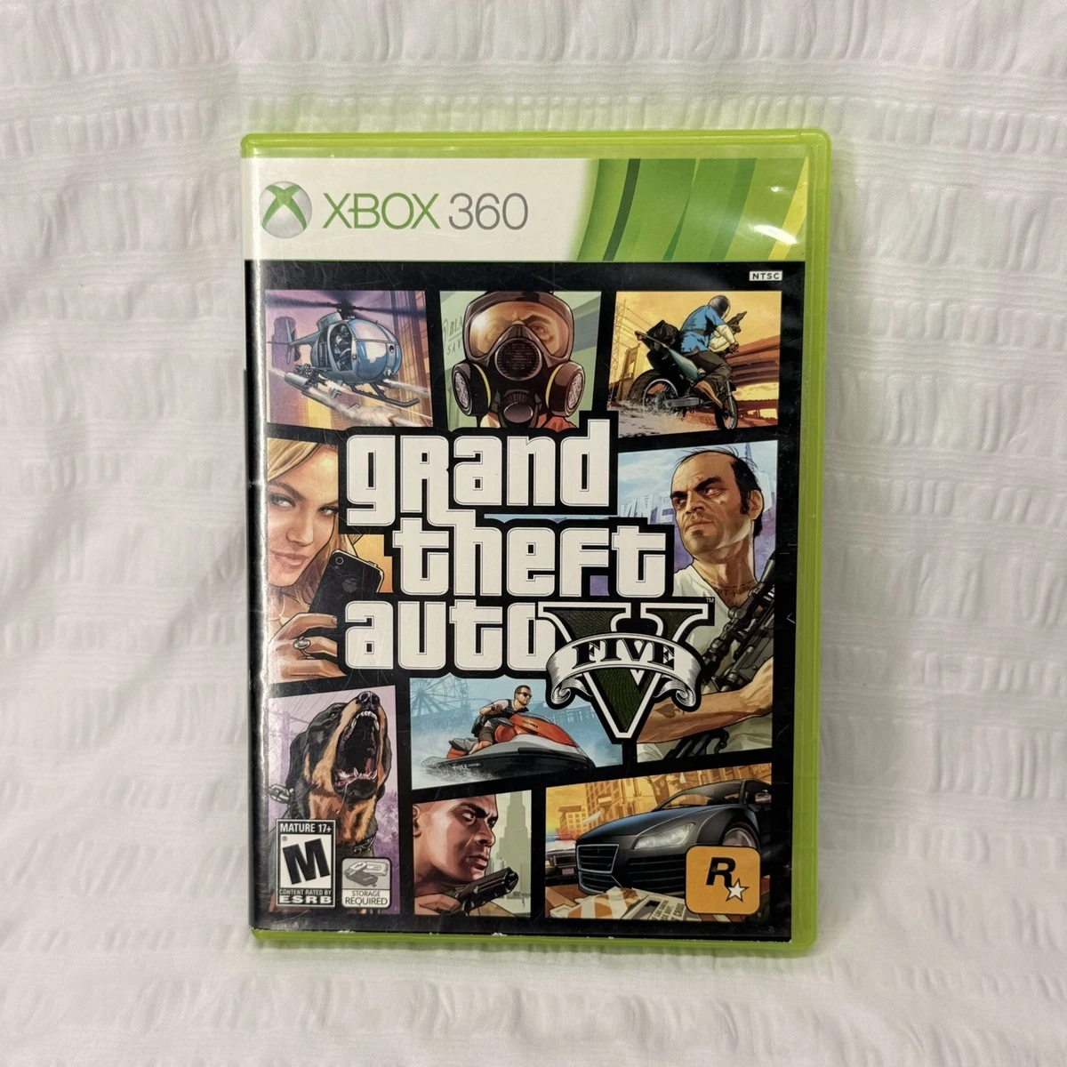 GTA V COMPLET NOTICE ET CARTE PAL FRA JEU CONSOLE MICROSOFT